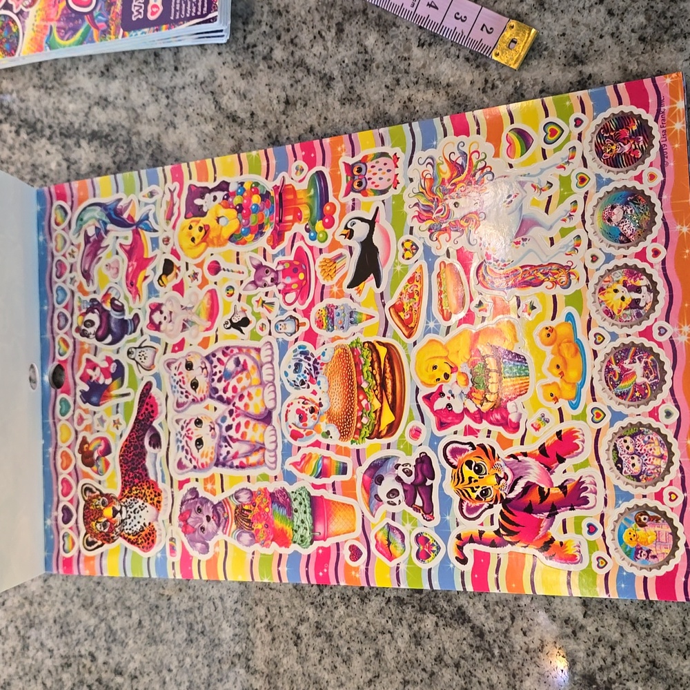 Lisa Frank Sticker Book - Picture 4 of 4